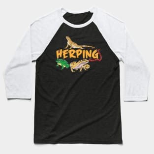 Herping Baseball T-Shirt